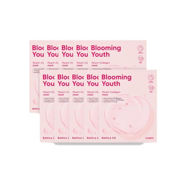 BANILA CO Blooming Youth Peach Collagen Mask 20ml