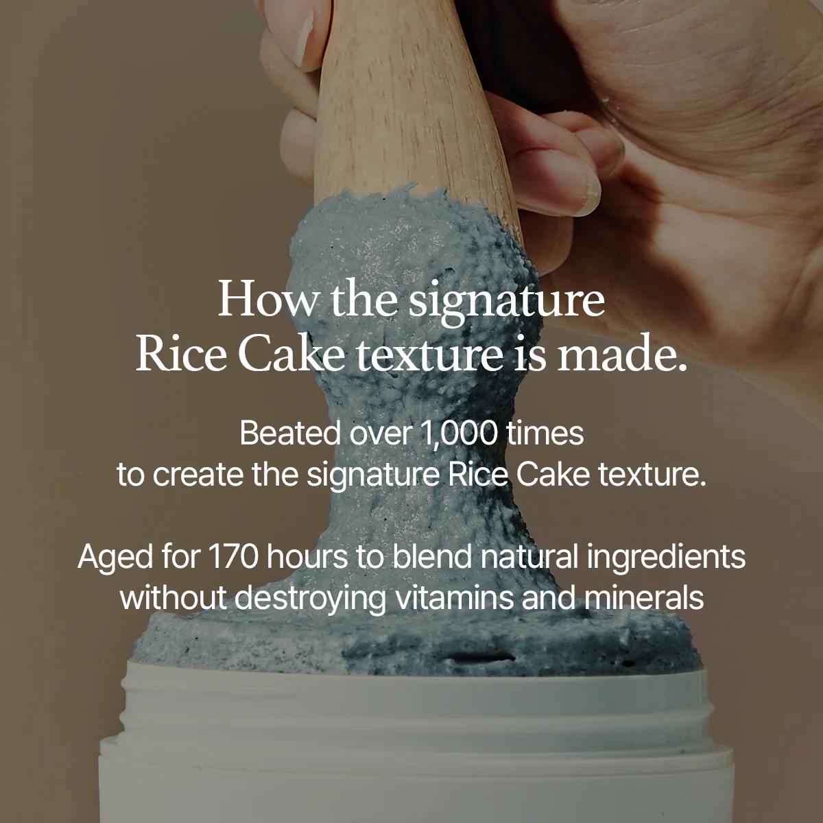 Arencia Blue Hyssop Rice Mochi Cleanser 120g