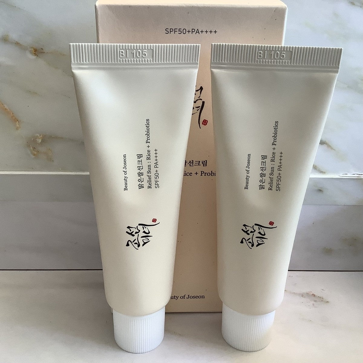 Beauty of Joseon Relief Sun SPF50+PA++++ 50ml*2boxes