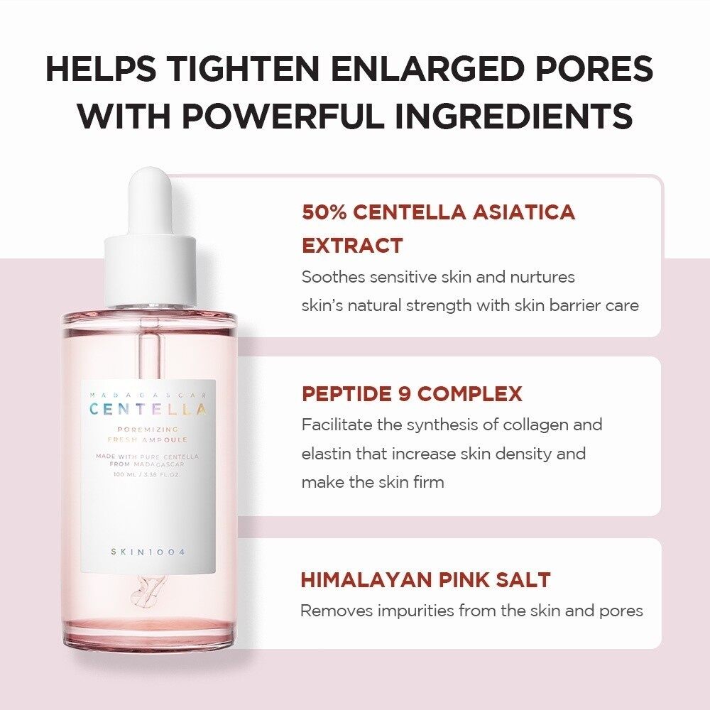 SKIN 1004  Madagascar Centella Poremizing Fresh Ampoule Jumbo 100ml