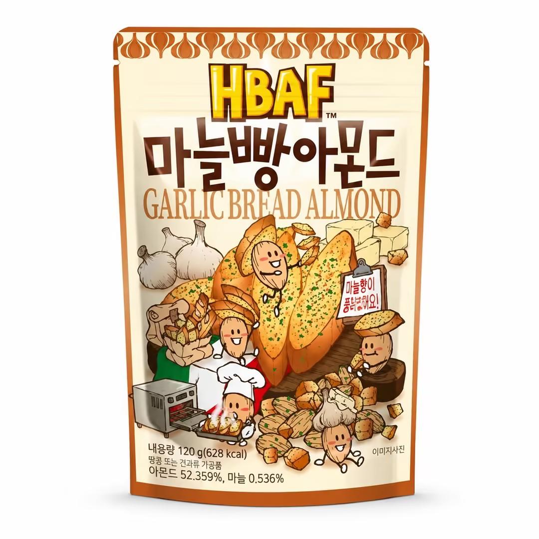 HBAF Garlic Bread Almond 120g