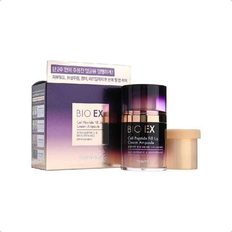 Tonymoly Bio EX Cell Peptide Fill Up Cream Ampoule 50ml + Refill 30ml
