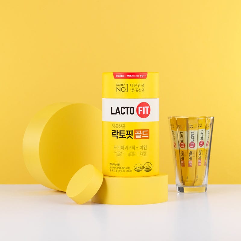 Chong Kun Dang Health LACTO FIT Probiotics Gold 100g*3boxes