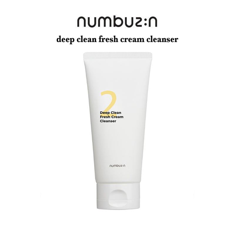 Numbuzin No.2 Deep Clean Fresh Cream Cleanser 120ml