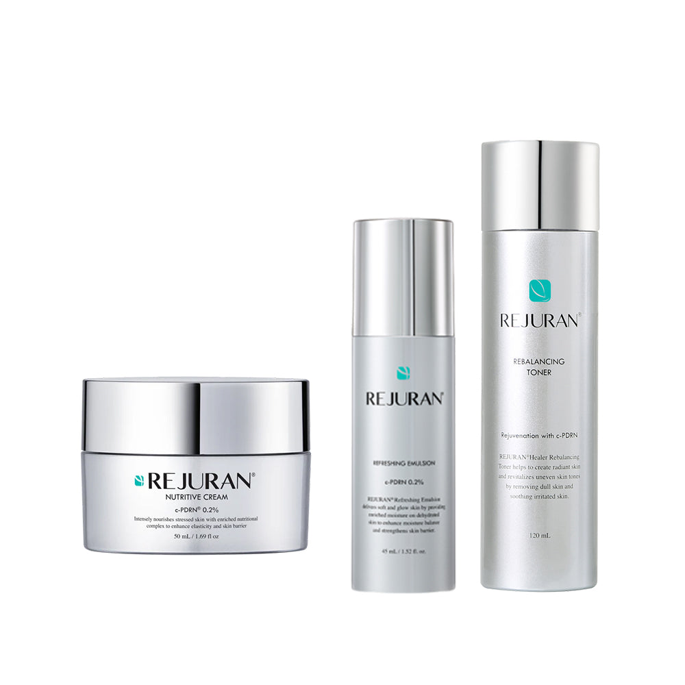 Rejuran Skincare Set(Ampoule,Toner,Emulsion,cream)