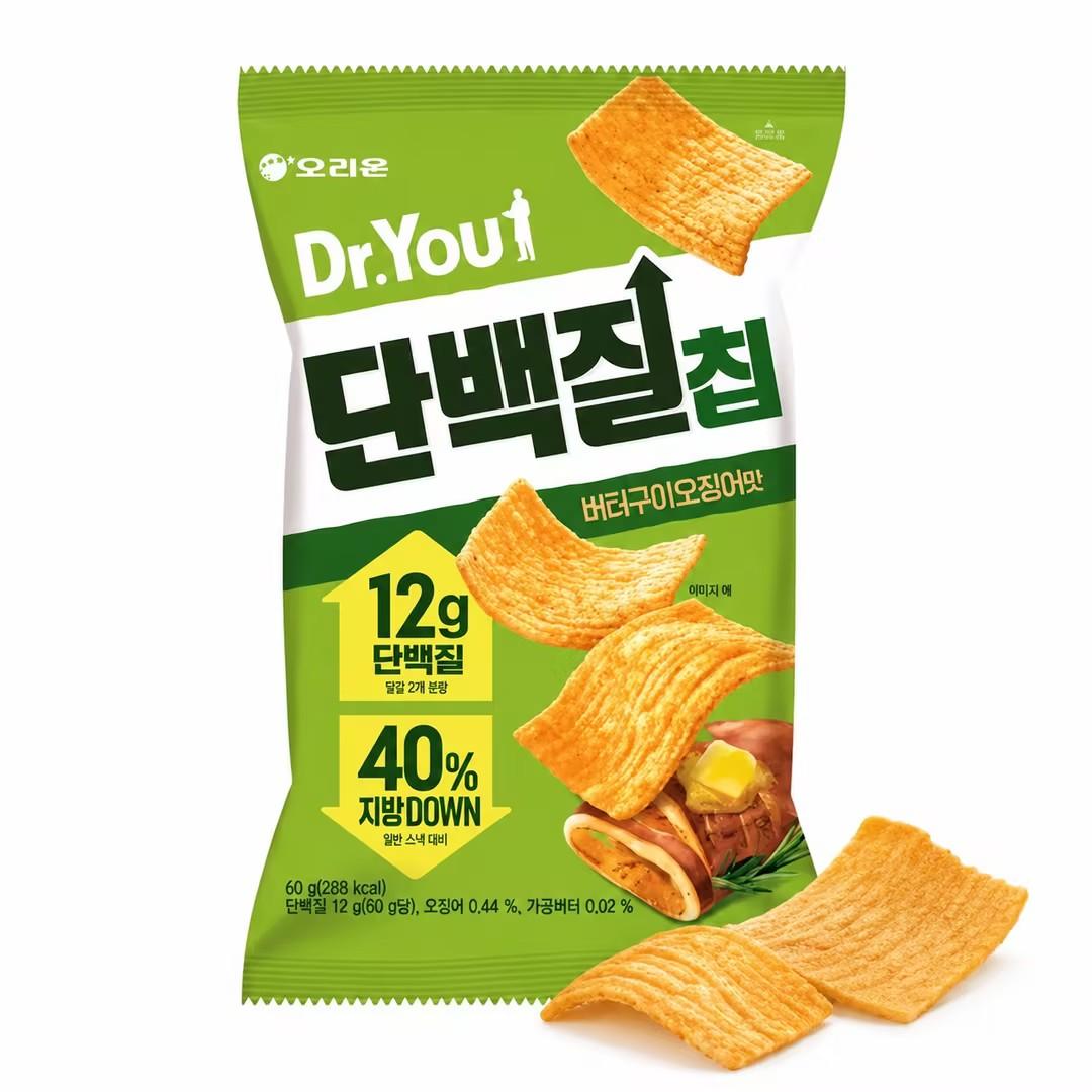 Orion Dr.You Protein Chip Butter Grilled Squid 60g