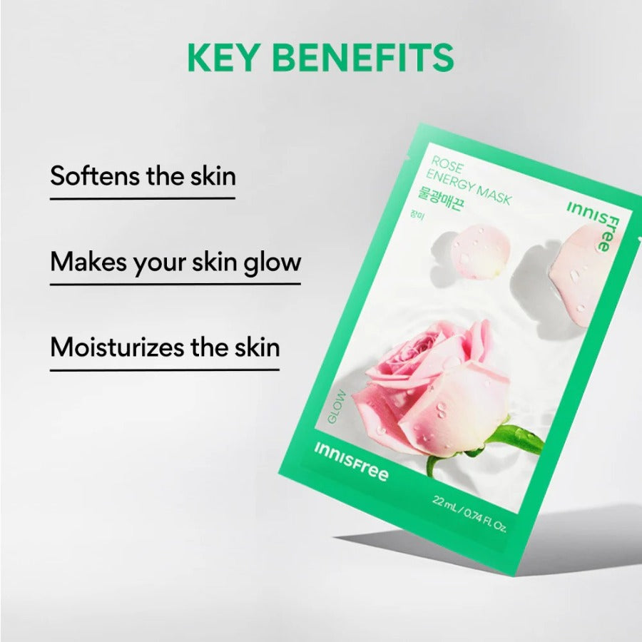 Innisfree Rose Energy Mask 22ML 5EA
