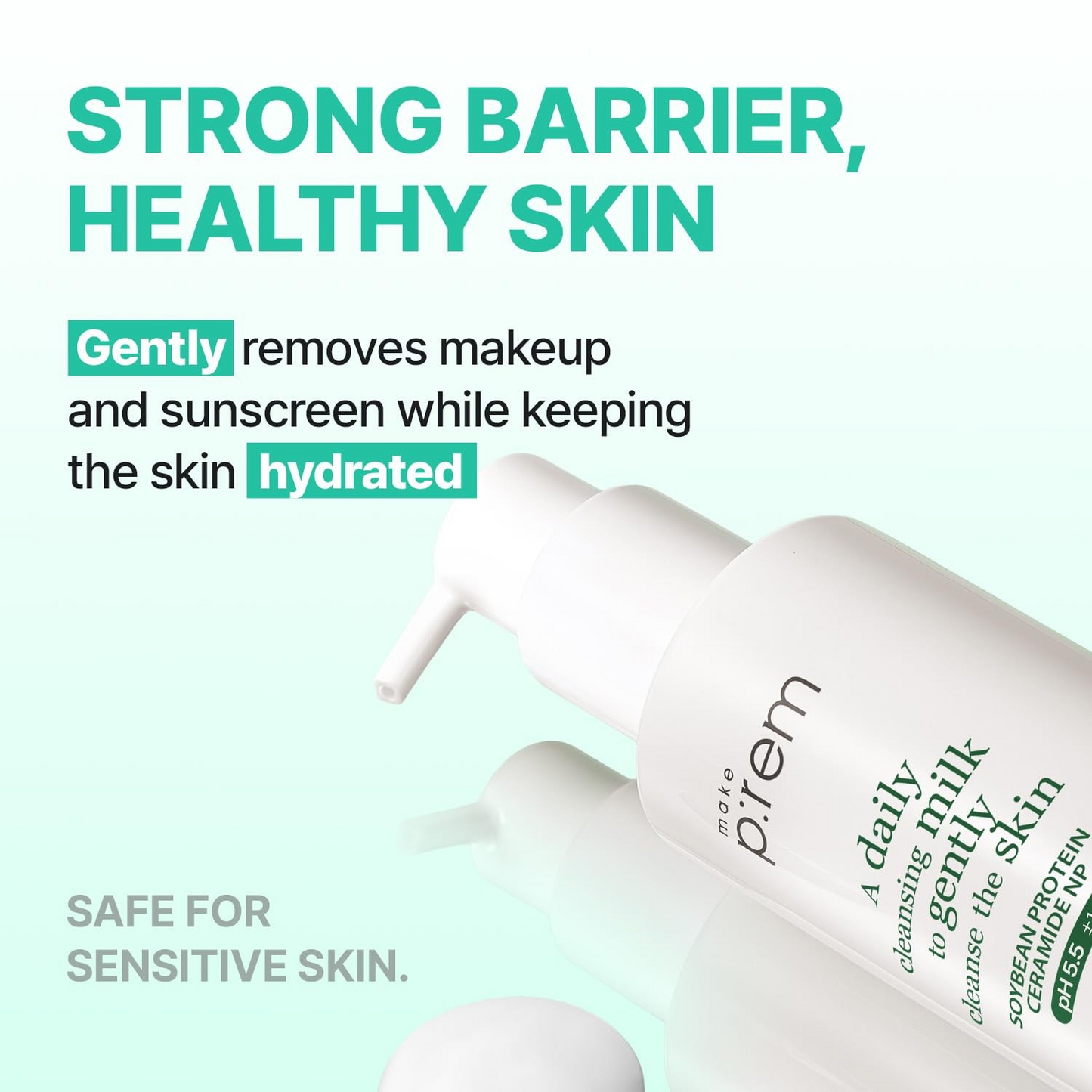 make p:rem Safe Me. Relief Moisture Cleansing Milk 200ml