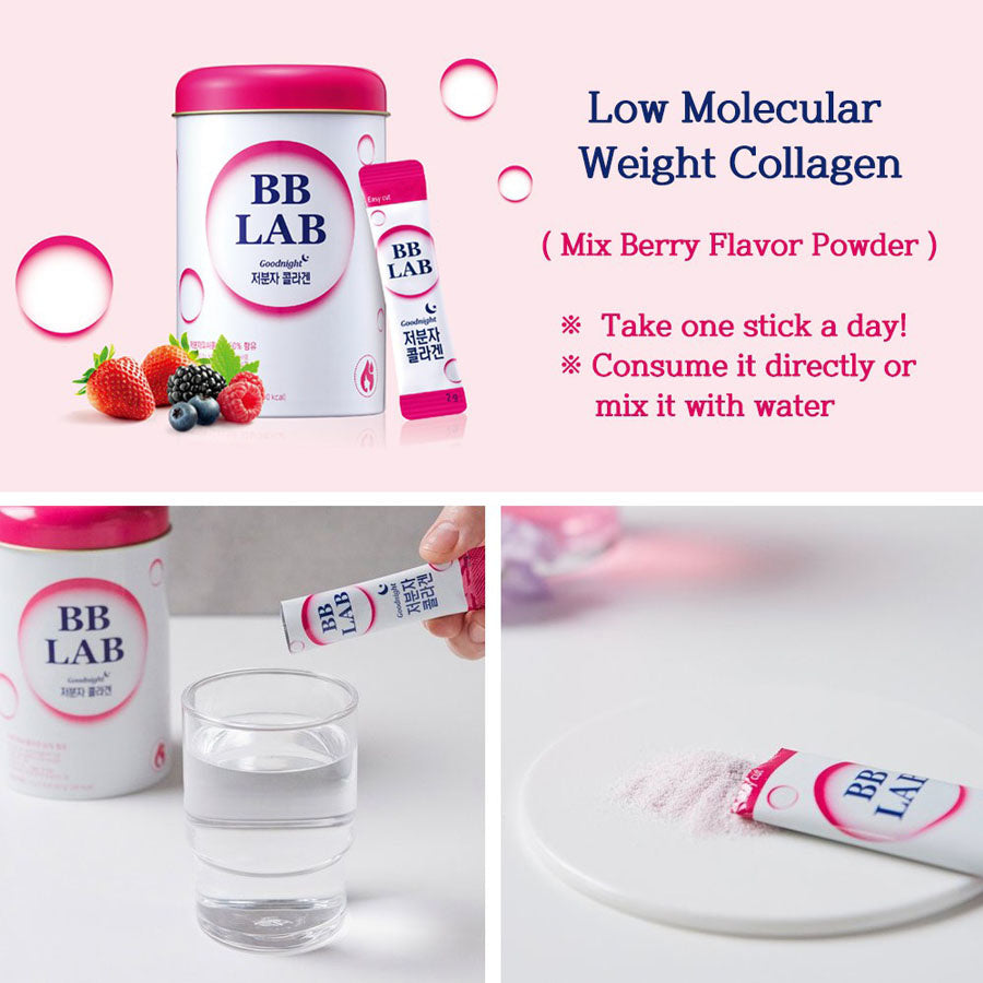 Nutrione BB LAB Goodnight Low Molecular Collagen 2g x 30 sticks