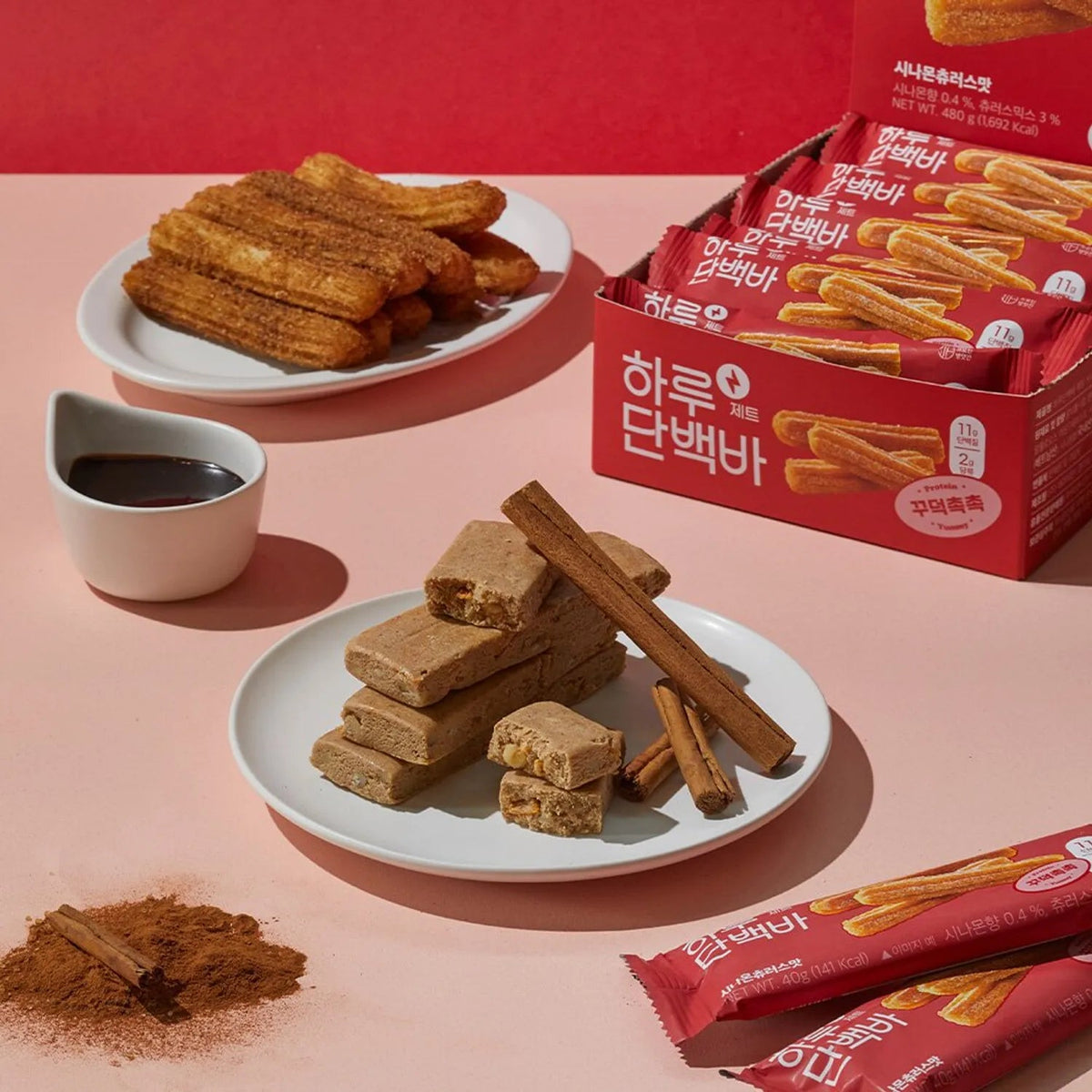 Proteinmill Z Daily Protein Bar #Cinnamon Churros 40g
