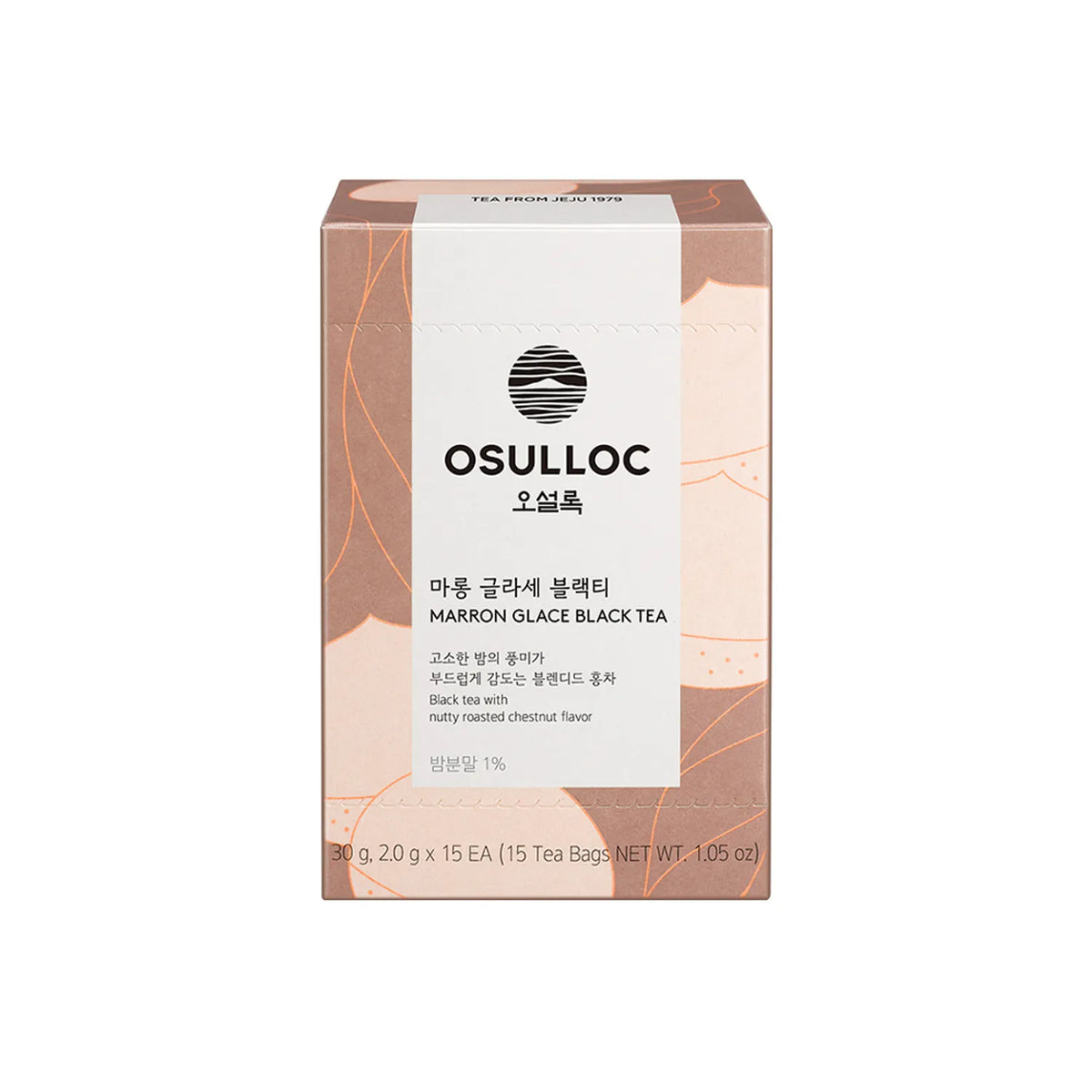 OSULLOC Marron Glace Black Tea 15ea