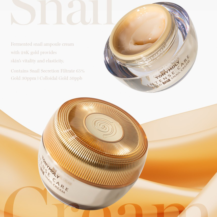 TONYMOLY Intense Care Gold 24K Snail Cream 45ml