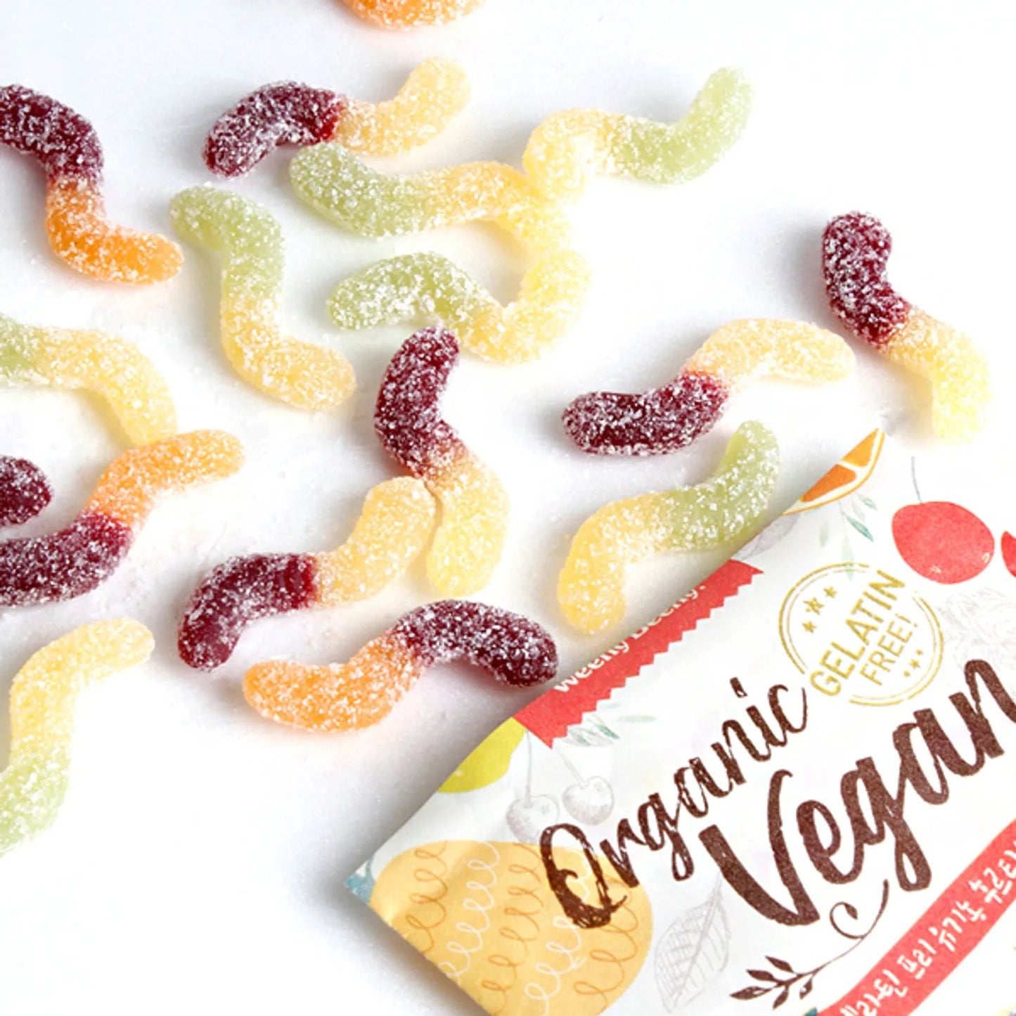 Weeny Beeny Vegan Gummy #Worms 80g