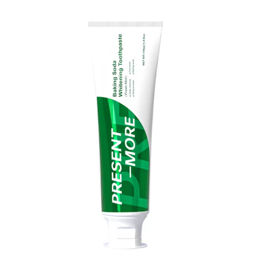 PRESENT-MORE Baking Soda Whitening Toothpaste Fresh Mint 130g