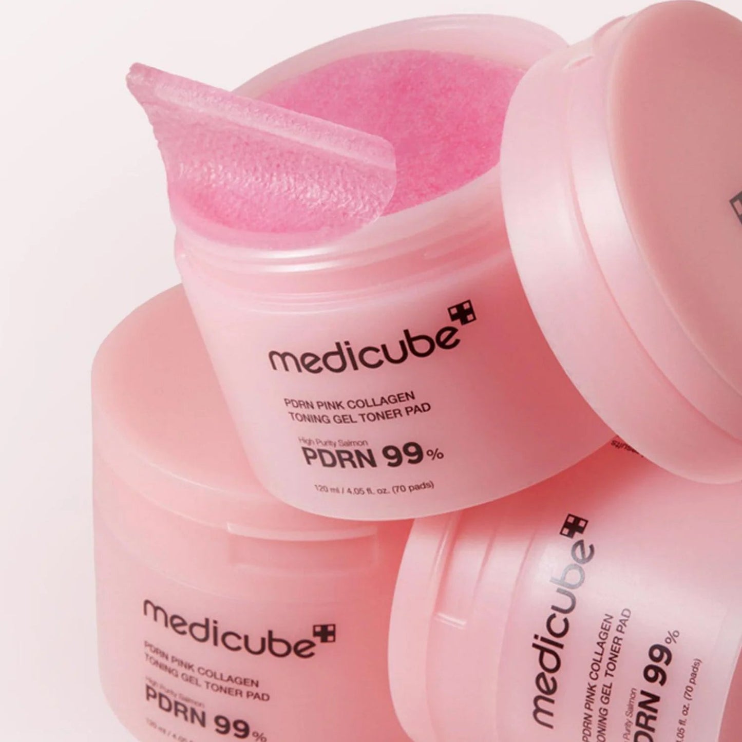 Medicube PDRN Pink Collagen Toning Gel Toner Pad 70pads