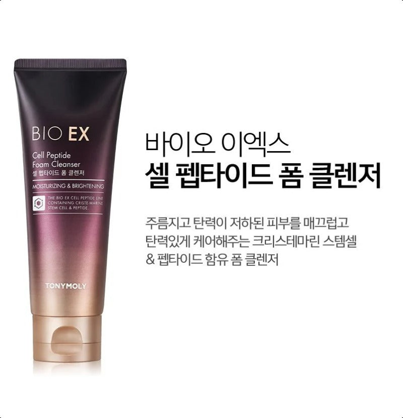 TONYMOLY BIO EX Cell Peptide Foam Cleanser 150ml