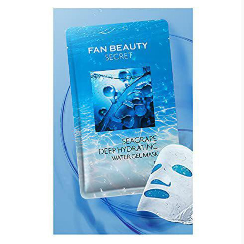 FAN BEAUTY DIARY Seagrape Deep Hydrating Water Gel Mask 34ml X 5pcs