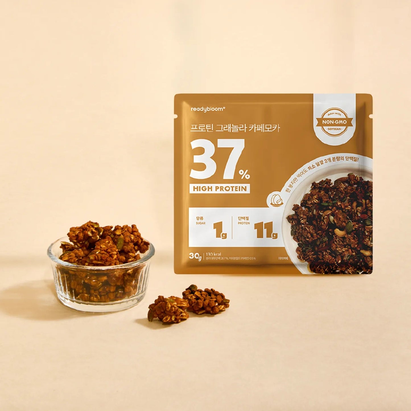 readybloom Protein Granola #Café Mocha 30g
