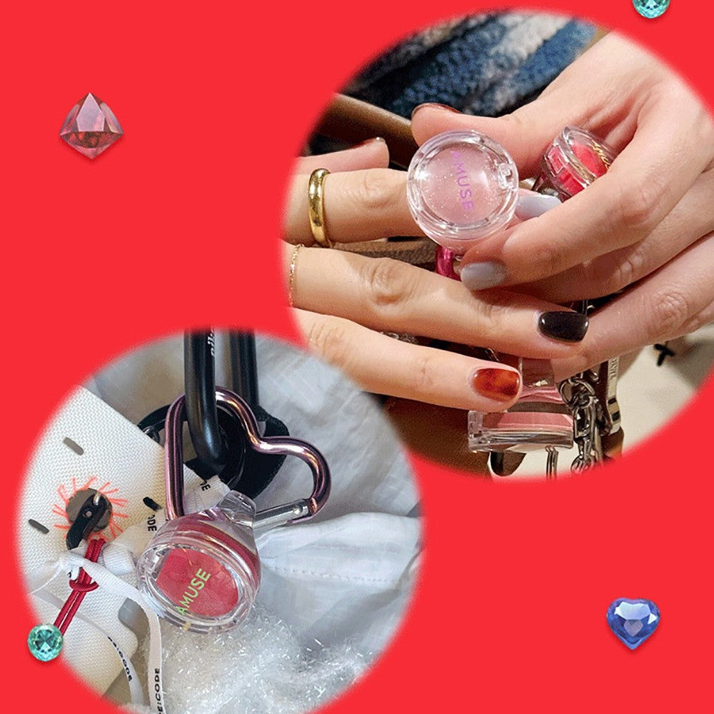 AMUSE Ring Lip Balm 0.9g 5colors