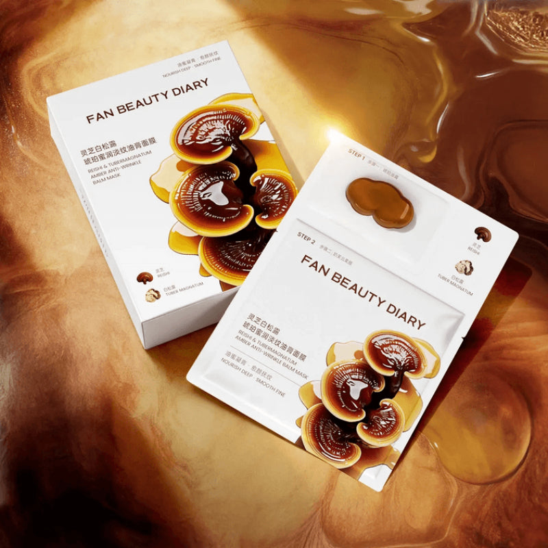FAN BEAUTY DIARY Lingzhi White Truffle Amber Honey Anti-Wrinkle Oil Mask