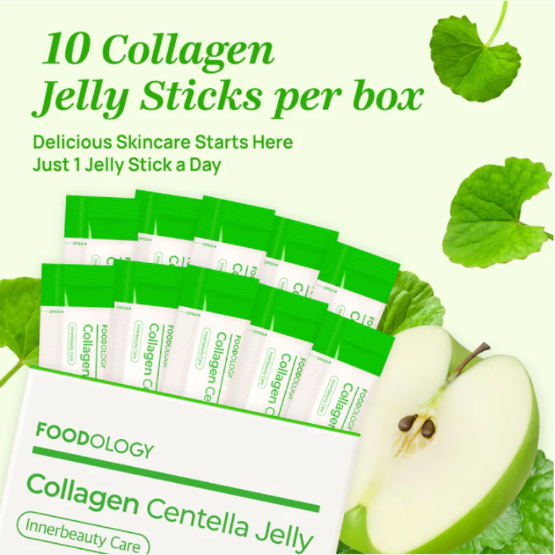FOODOLOGY Coleology Centella Jelly 10 Sticks