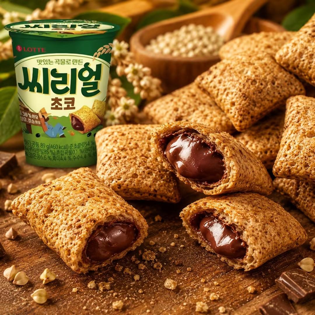 Lotte Buckwheat Compound Chocolate Coated Biscuits 89g