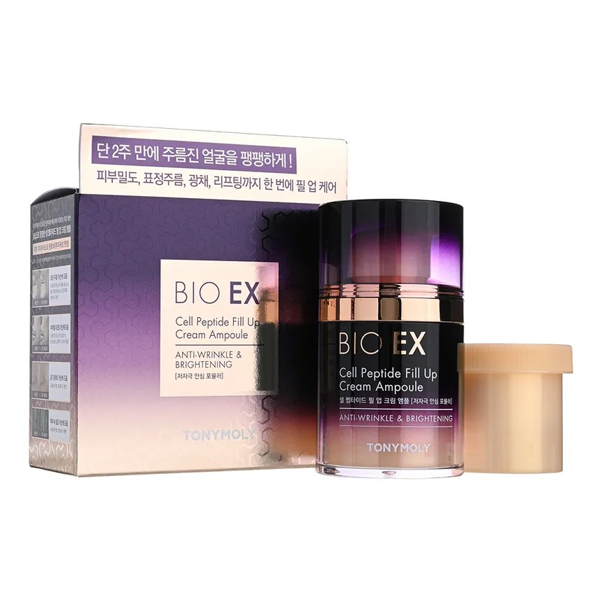 Tonymoly Bio EX Cell Peptide Fill Up Cream Ampoule 50ml + Refill 30ml