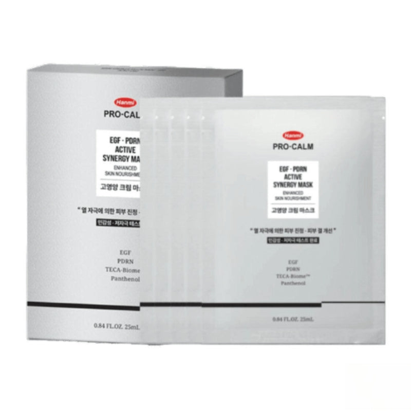 Hanmi Pro-Calm EGF PDRN Active Synerge Mask 5ea