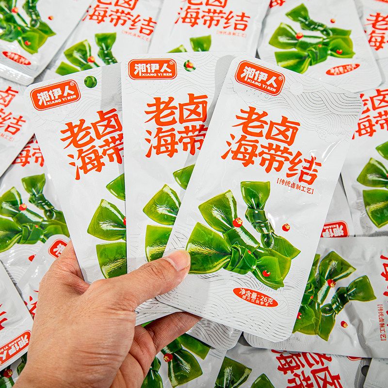 Xiang Yiren Old Soy Sauce Seaweed Knots 26g X 10 pack