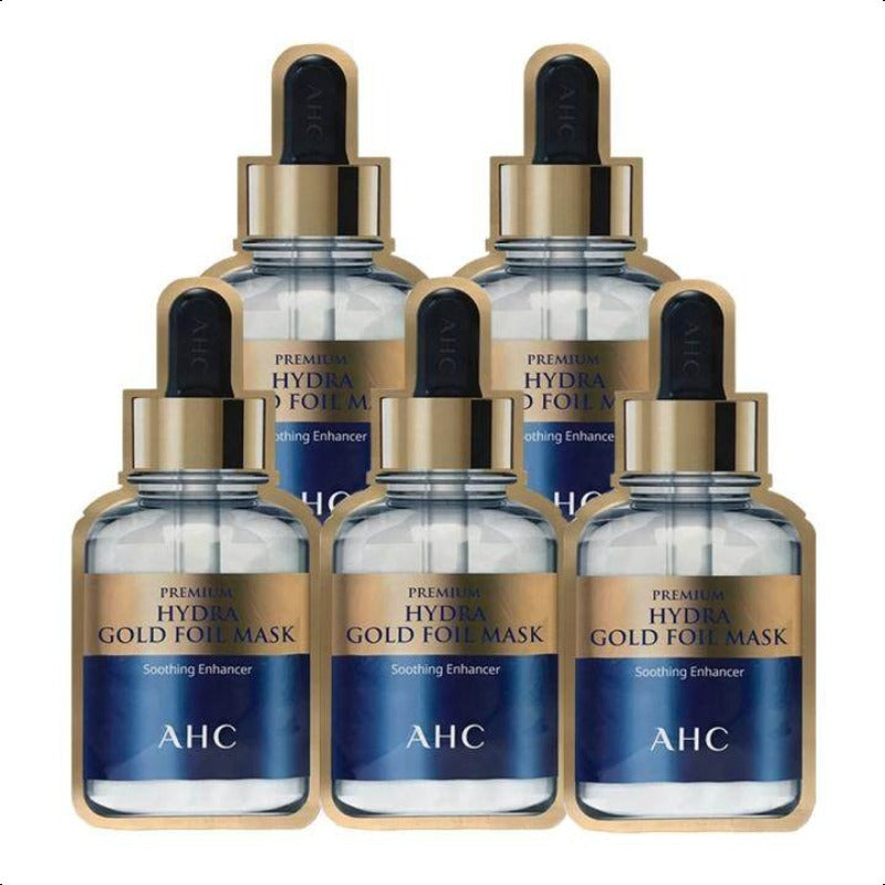 AHC Premium Hydra Gold Foil Mask(25G X 5Ea)