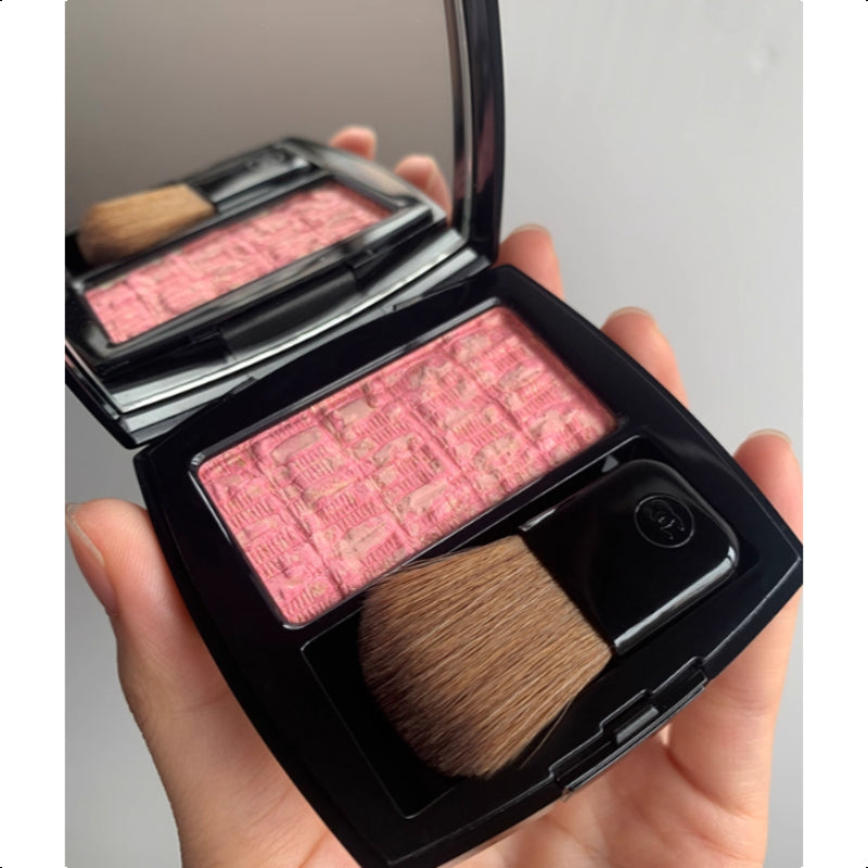 CHANEL LES TISSAGES DE CHANEL BLUSH DUO TWEED EFFECT 20 TWEED CORAIL 5.5g