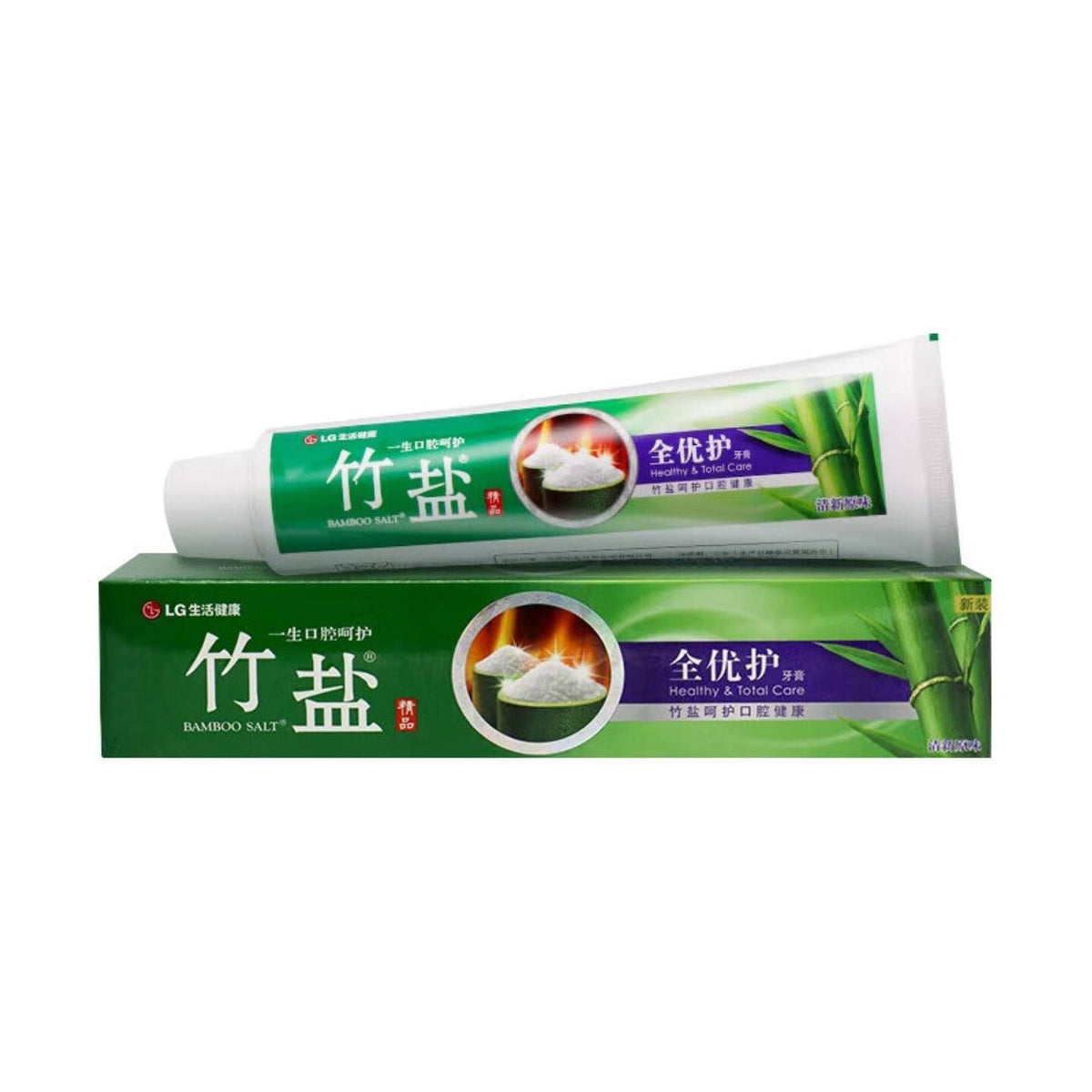 LG Bamboo Salt Healthy & Total Care Original Fresh Toothpaste 220g