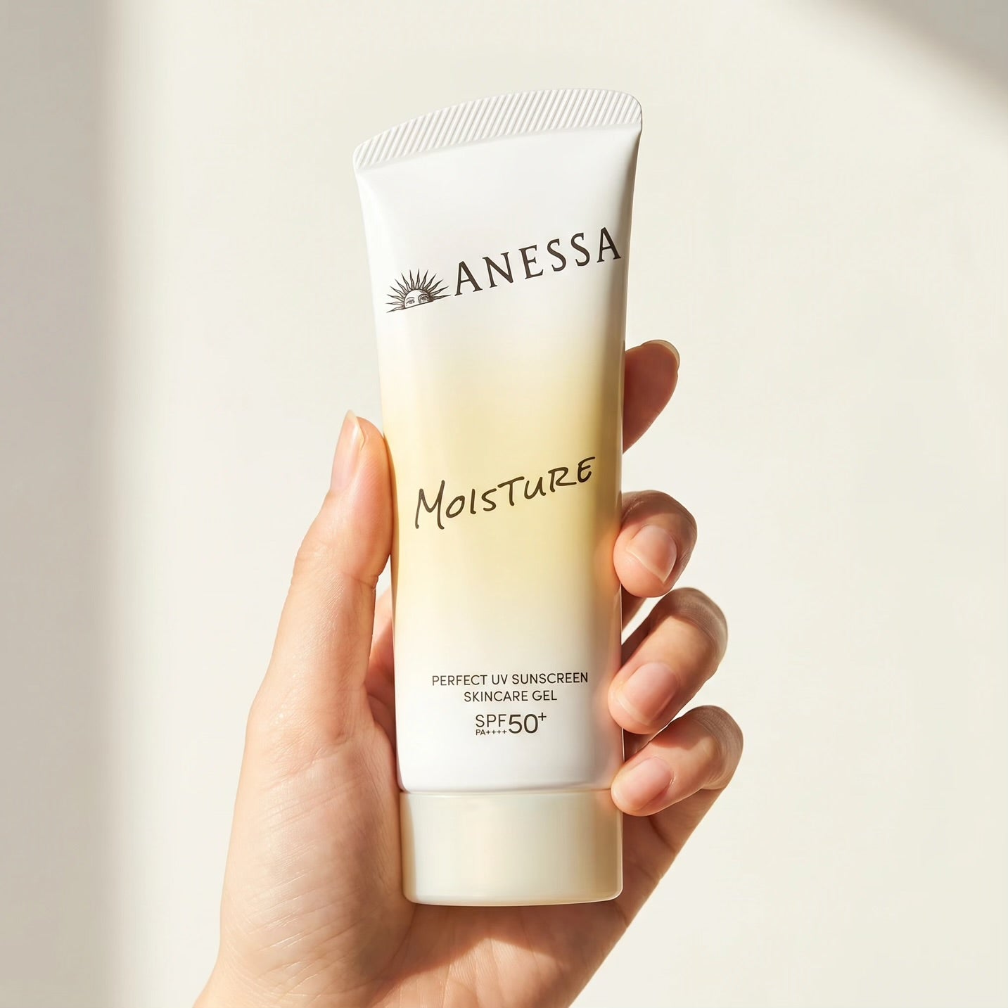 SHISEIDO Anessa Moisture Perfect UV Sunscreen Skincare Gel, SPF50+ PA++++, 90g/3.17 oz.