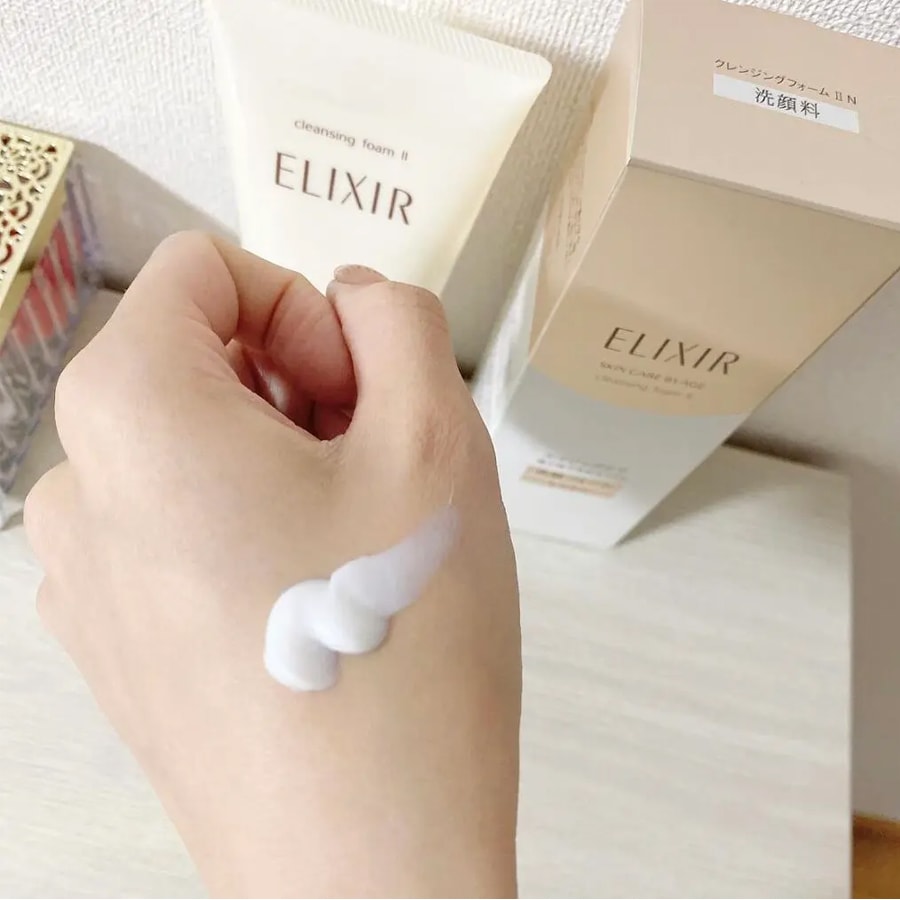 Elixir Skin Care By Age Cleansing Foam 145g Moist Type