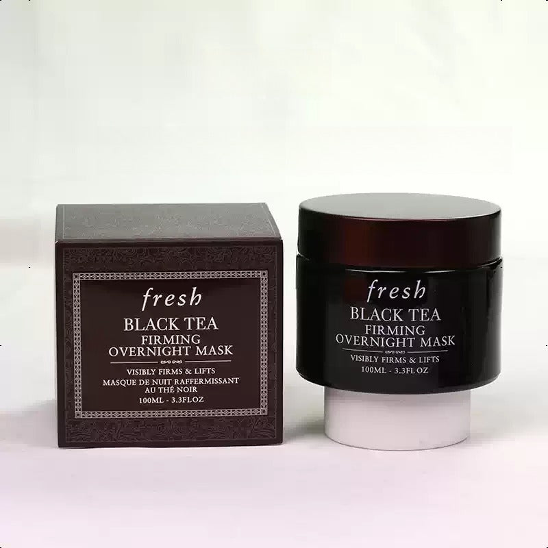 Fresh black tea instant perfecting mask black fresh tea firming overnight mask100ml new