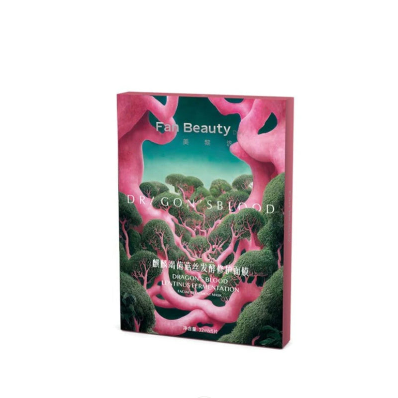 FAN BEAUTY DIARY Dragon’s Blood Lentinus Fermentation Facial Treatment Mask 32ml x 5s