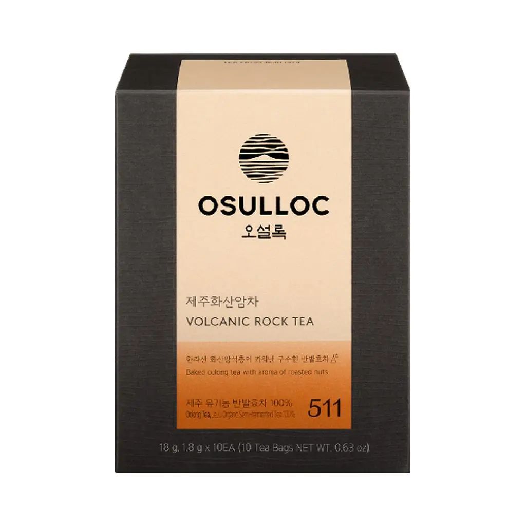 OSULLOC Volcanic Rock Tea, 1.8g×10 Tea Bags 18g