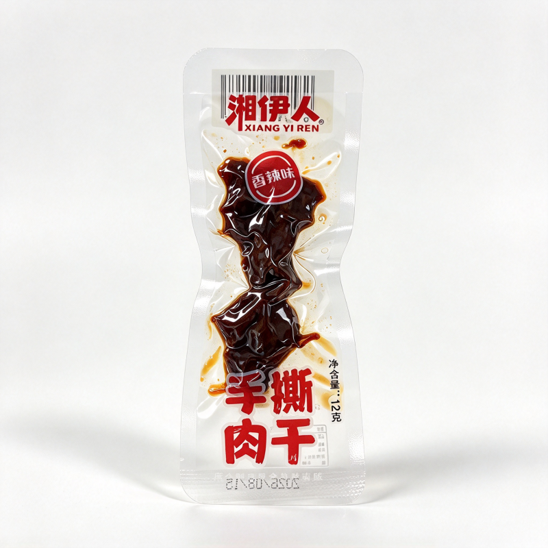 Xiangyi Spicy Hand-cut Dried Meat, Braised Meat Dried Product 12g*5pack