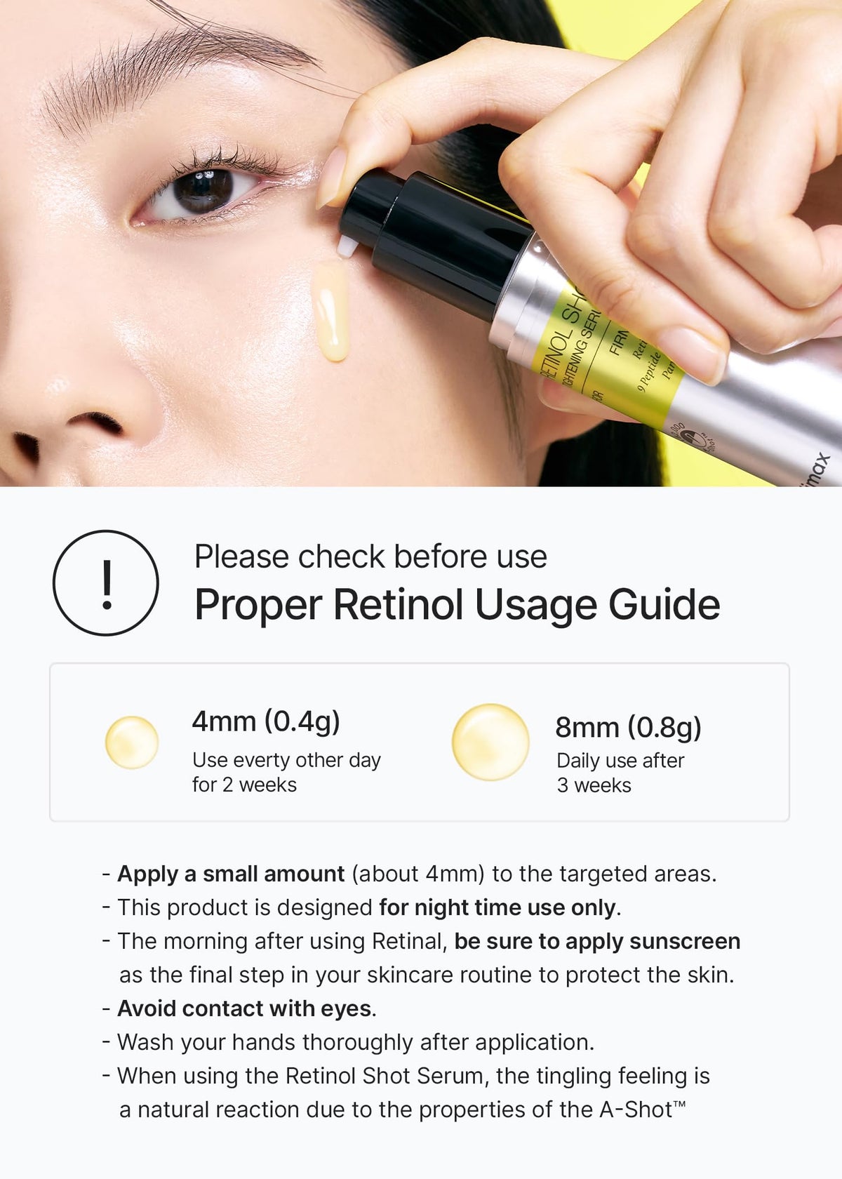 Celimax Retinol Firming Microcrystal Serum 30ml x2, Anti-Aging, Refine Pores & Brighten Skin