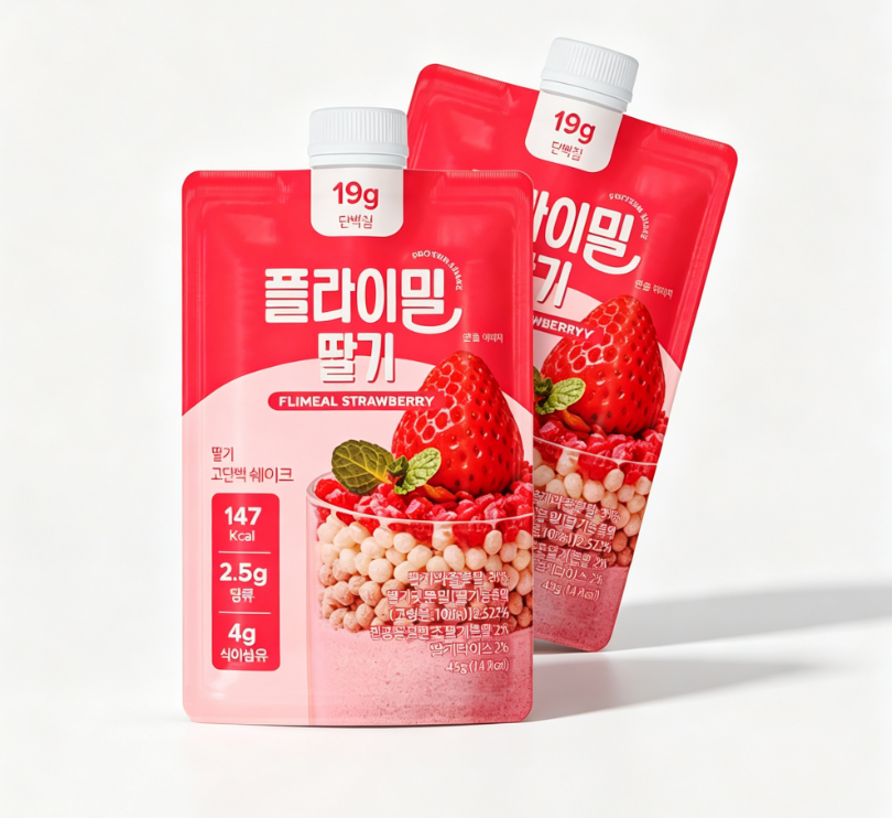 Flimeal Strawberry Meal Replacement Shake 45g/pack