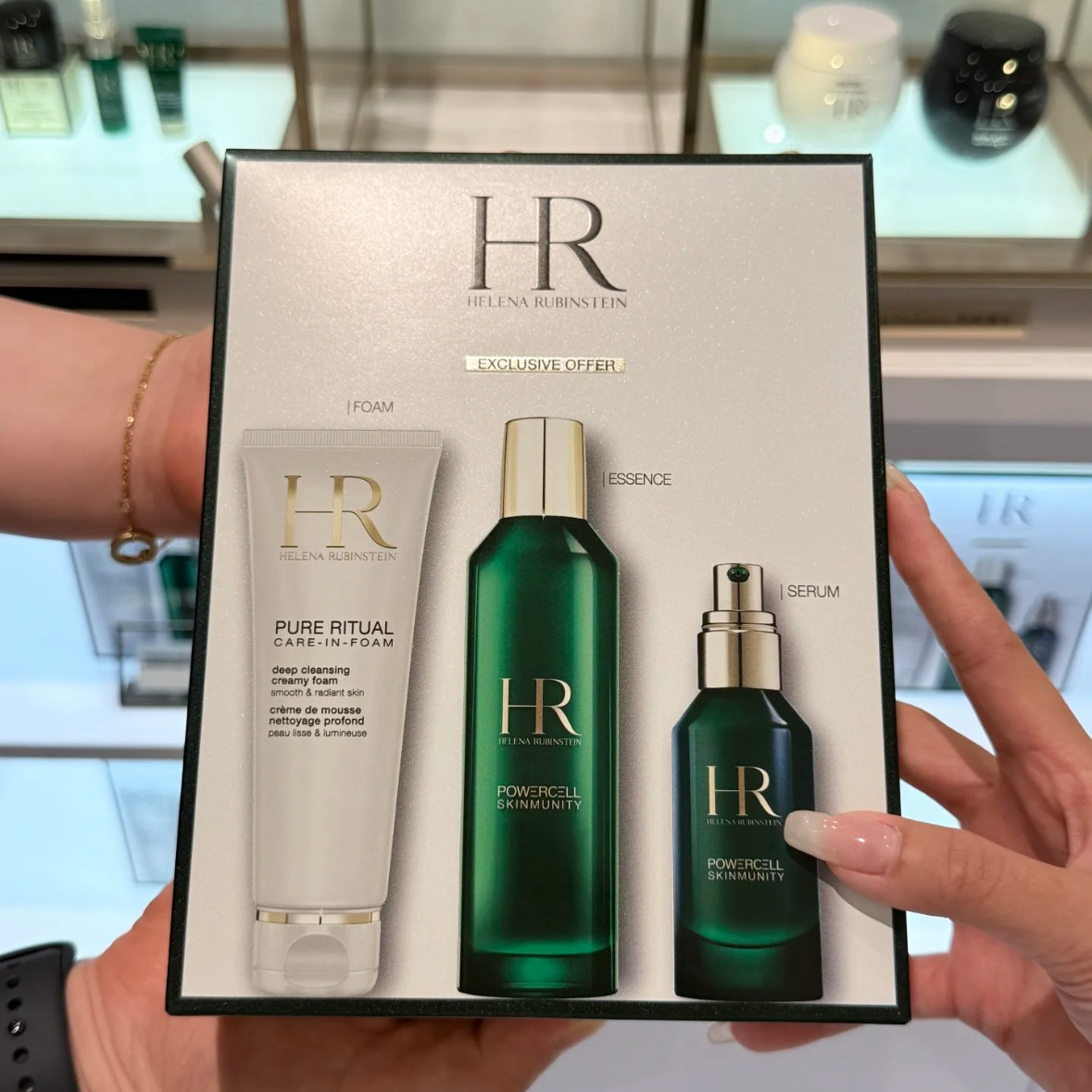 Helena Rubinstein EXCLUSIVE OFFER Set(Lotion+Cleanser+Serum)