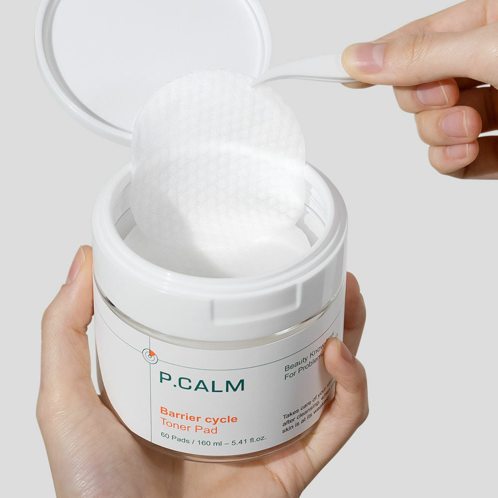 P.CALM Barrier Cycle Toner Pad 60pads/160ml