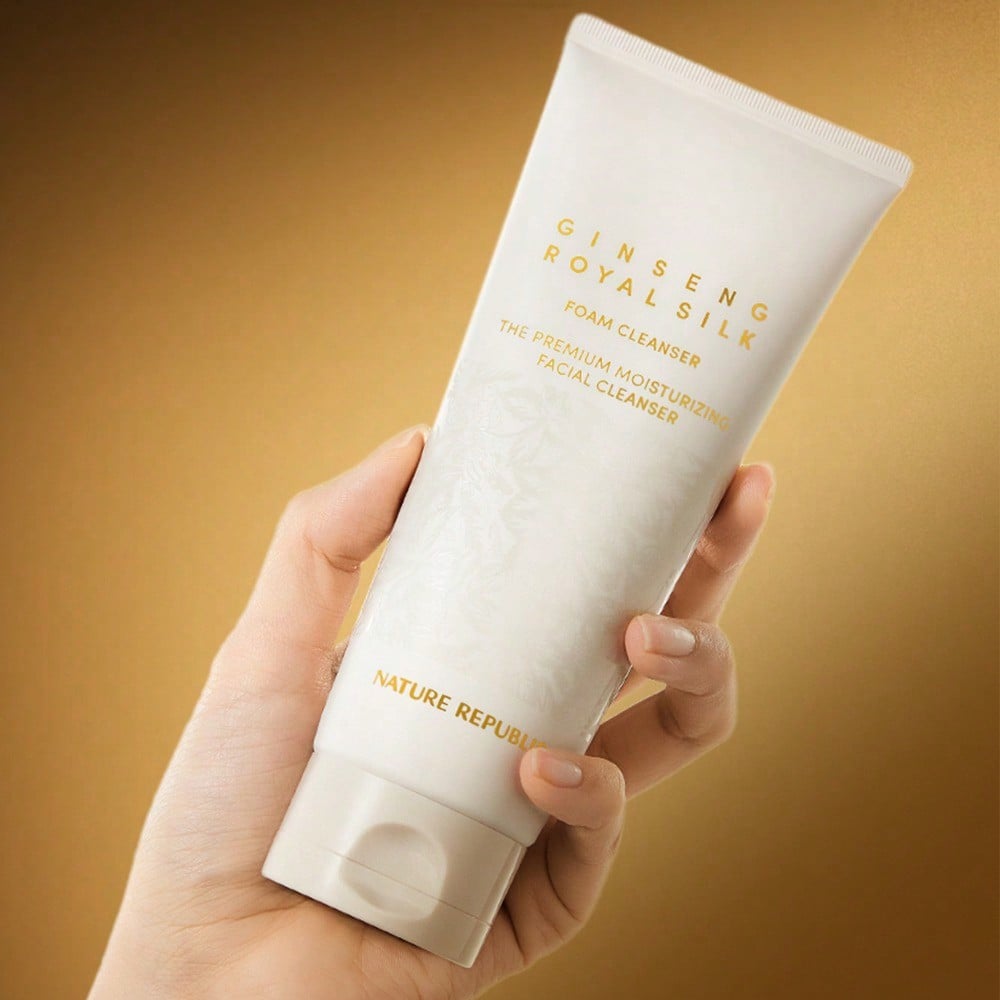 Nature Republic Ginseng Royal Silk Foam Cleanser (150ml / 5.07 Fl.Oz.)
