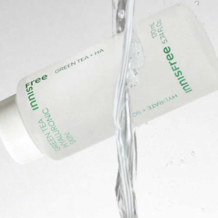 [100% Original] Innisfree Green Tea Hyaluronic Skin Care Set