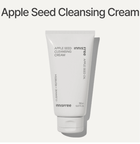Innisfree Apple Seed Cleansing Cream 150ml/23NEW Bija Trouble-New Cleansing Foam 150ml/Cleanser #NEW Volcanic Pore 150g/Cleanser #NEW Green Tea 150ml/NEW Apple Seed Cleansing cream 150ml
