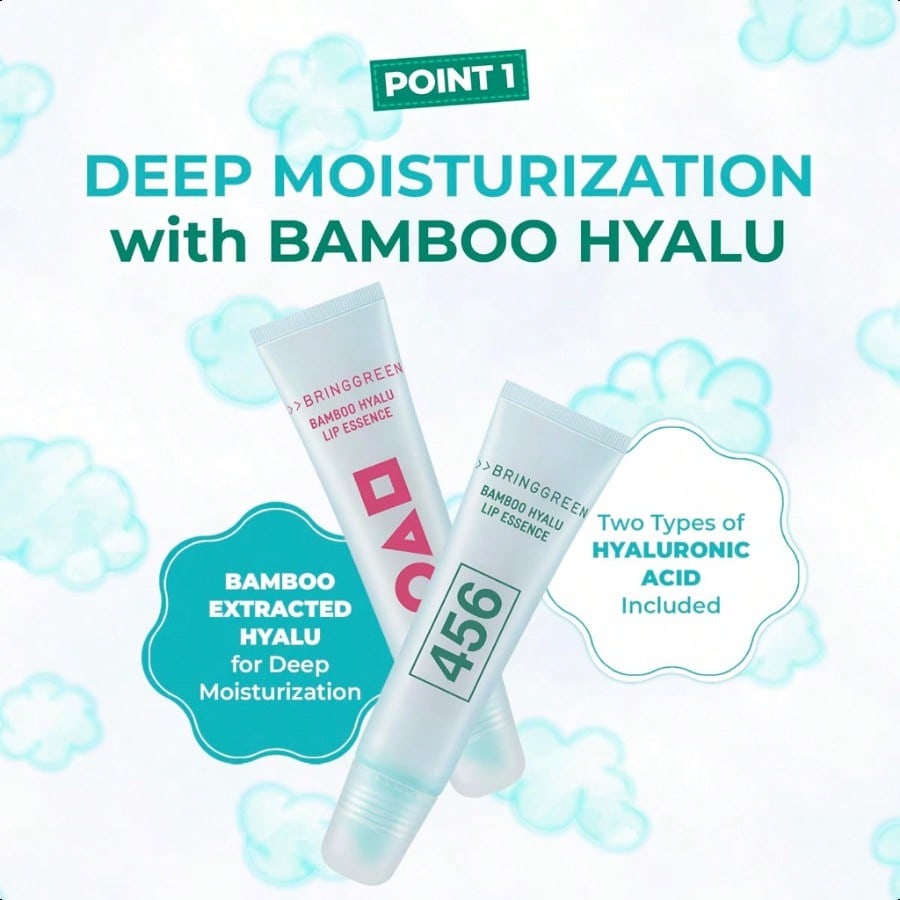 BRING GREEN X NETFLIX SQUID GAME Edition Bamboo Hyalu Lip Essence 11g*2ea Double Set