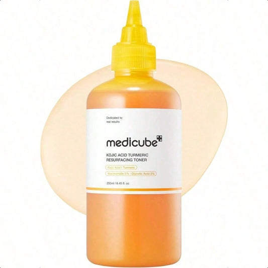 Medicube Kojic Acid Turmeric Smoothing Toner For Face & Body |250ml
