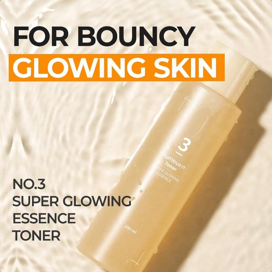 NUMBUZIN No.3 Super Glowing Essence Toner |200ml