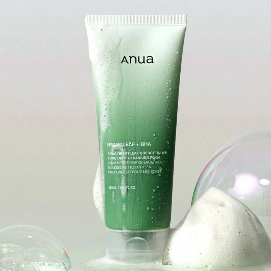ANUA  Heartleaf Calm & Cleanse Duo (Cleansing Foam 150ml + Toner 250ml)+Heartleaf 77 Soothing Mask Sheet 5ea