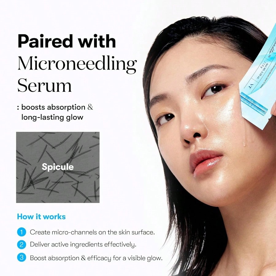 VT  COSMETICS Collagen Reedle Shot 100 2-Step Hydrogel Mask(34.5gx4ea), Intensive Firming, Exosome 500Da Collagen, Fine Lines, Overnight Melting Mask, Korean Facial Mask, Pink Collagen